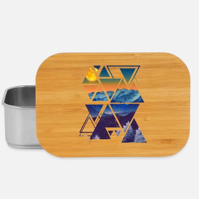Natur - Lunch Box - Silber