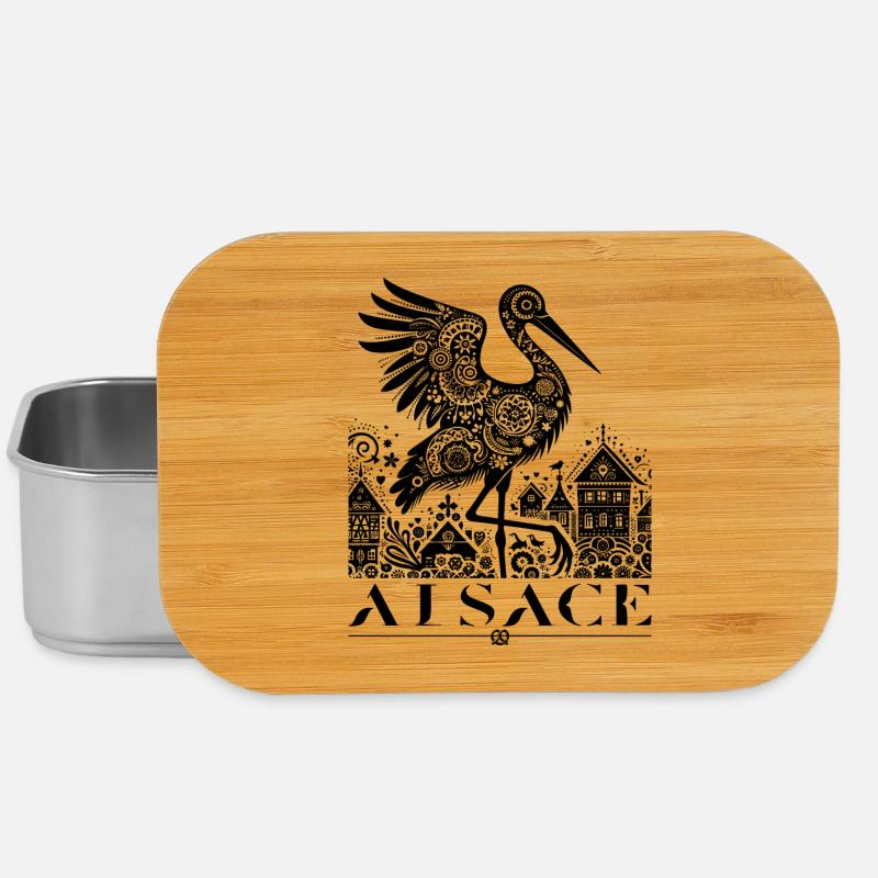 ELSASS - Lunch Box - Silber