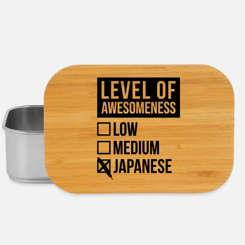 Japanisch - Lunch Box - Silber