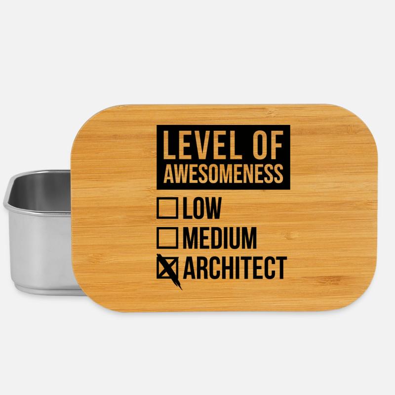 Architekt - Lunch Box - Silber