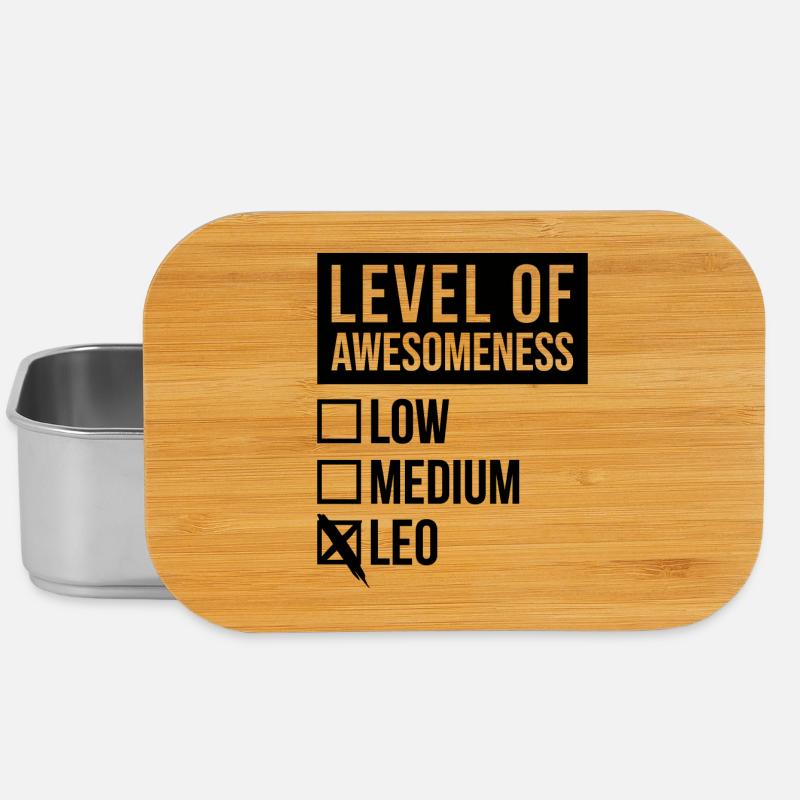 Leo - Lunch Box - silver
