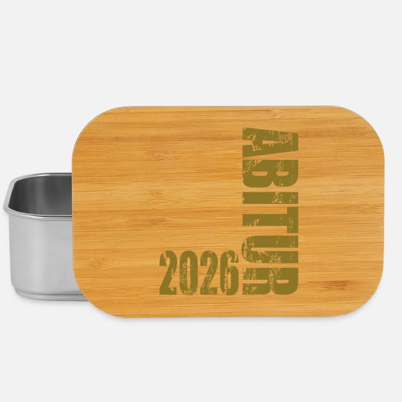 Abitur 2026 - Boîte à goûter - argent