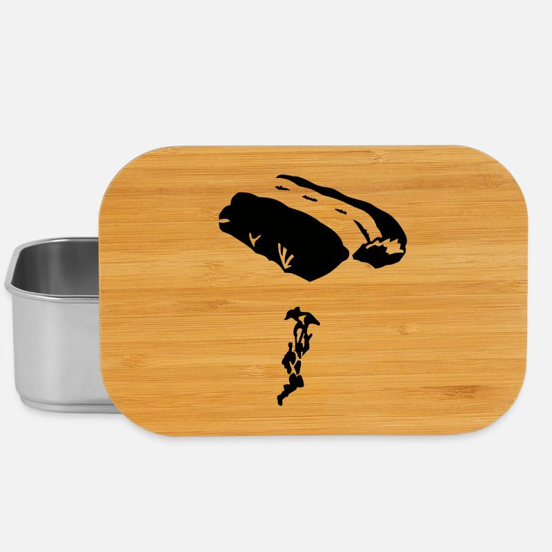 Fallschirm - Lunch Box - Silber