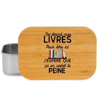 Pastellfarbenes Bücherregal - Lunch Box - Silber - Vorne