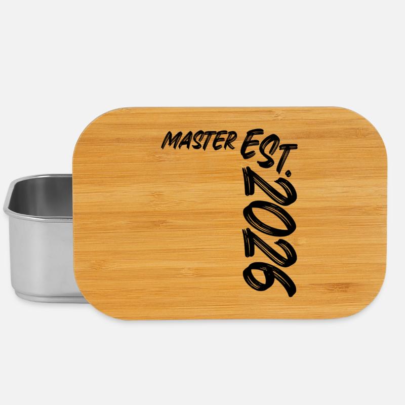 Master Est. 2026 - Lunch Box - Silber