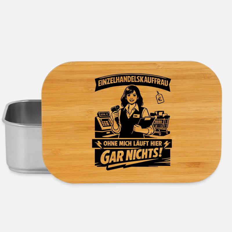 Retail clerk - Lunch Box - silver
