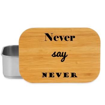 NACHRICHT. ZITATE. ZITATE. HUMOR. LUSTIG. PAPA - Lunch Box - Silber - Vorne
