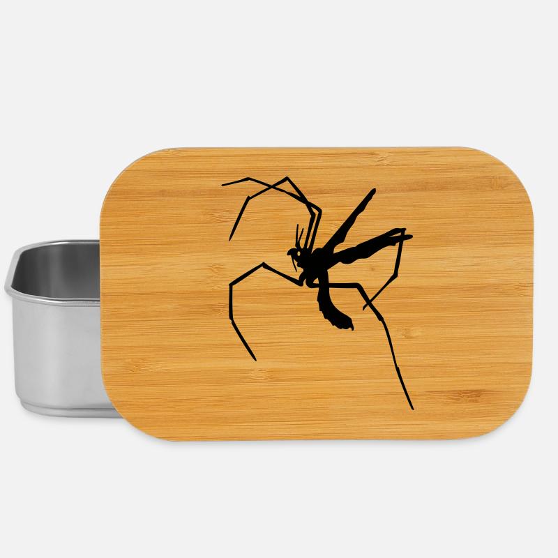 Long-legged mosquito - Lunch Box - silver