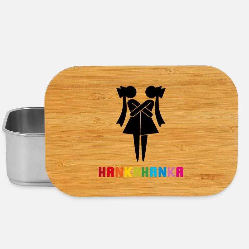 HANKAHANKA  - Lunch Box - Silber