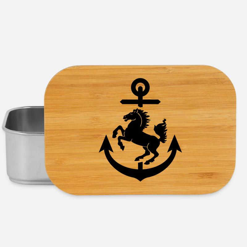 Stuttgart Wappen Anker, Stuttgarter - Lunch Box - Silber