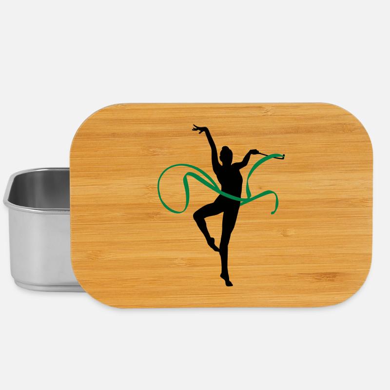 Gymnastik - Lunch Box - Silber