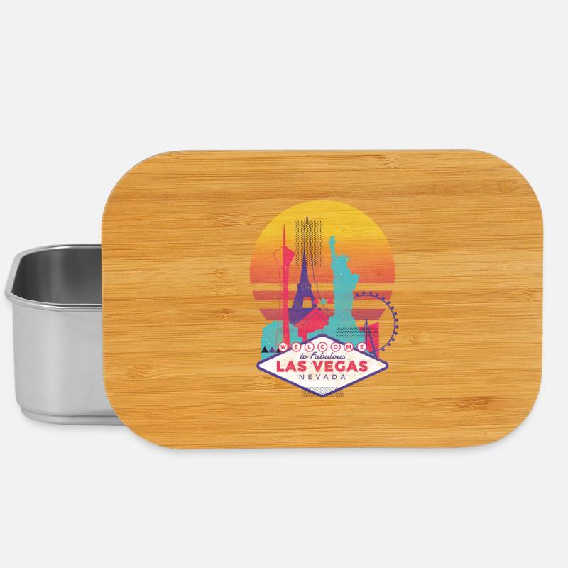 Las Vegas - Lunch Box - Silber