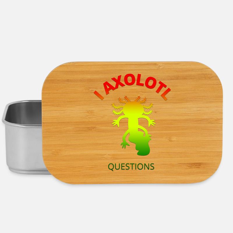 Axolotl - Lunch Box - silver