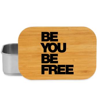 Typo Be You Be Free Diversité hf 1C - Boîte à goûter - argent - Devant