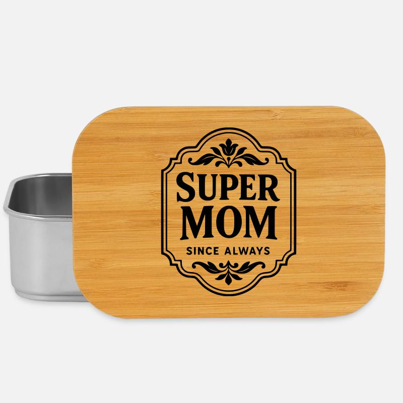 Super mom since always - Lunch Box - silver