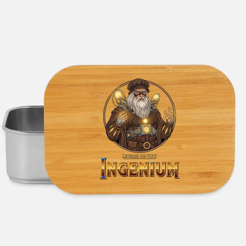 Ingenium Léonardo: Sorcier Steampunk - Boîte à goûter - argent