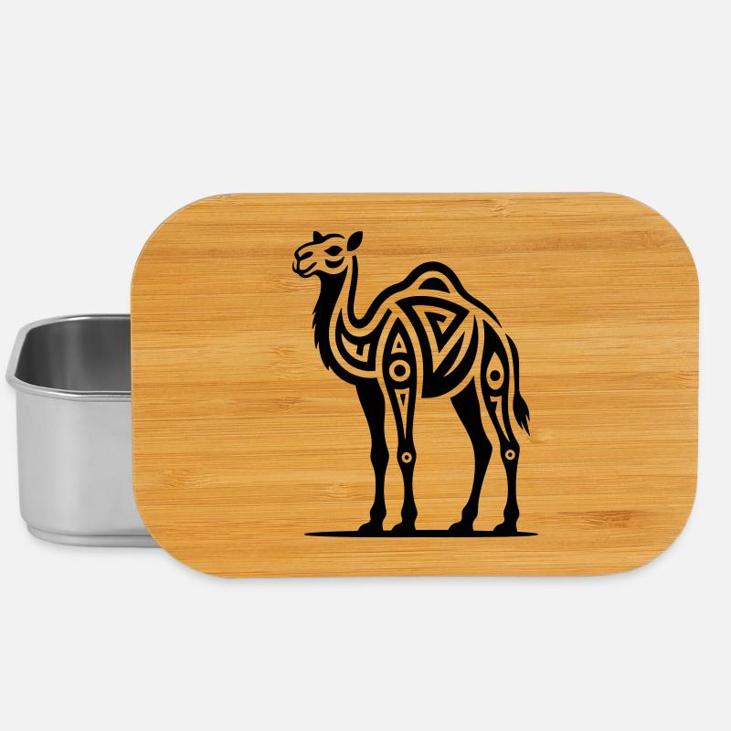 Just a Black Camel #2 | N-imal_Wears - Lunch Box - silver
