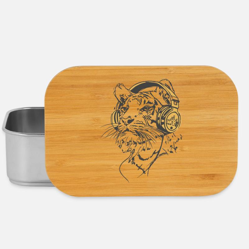 Tiger_Vibes - Boîte à goûter - argent