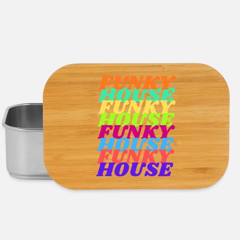 Ambiances Funky House - Boîte à goûter - argent