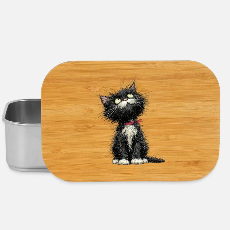 Cat your Day - Lunch Box - Silber