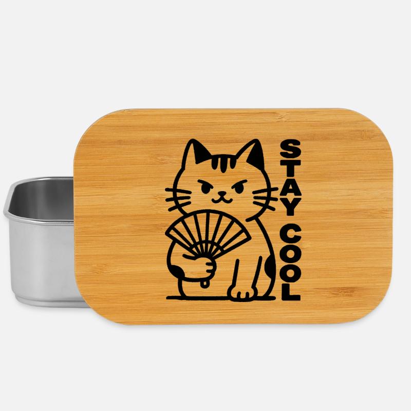 Katzenventilatorheizung ruhig - Lunch Box - Silber