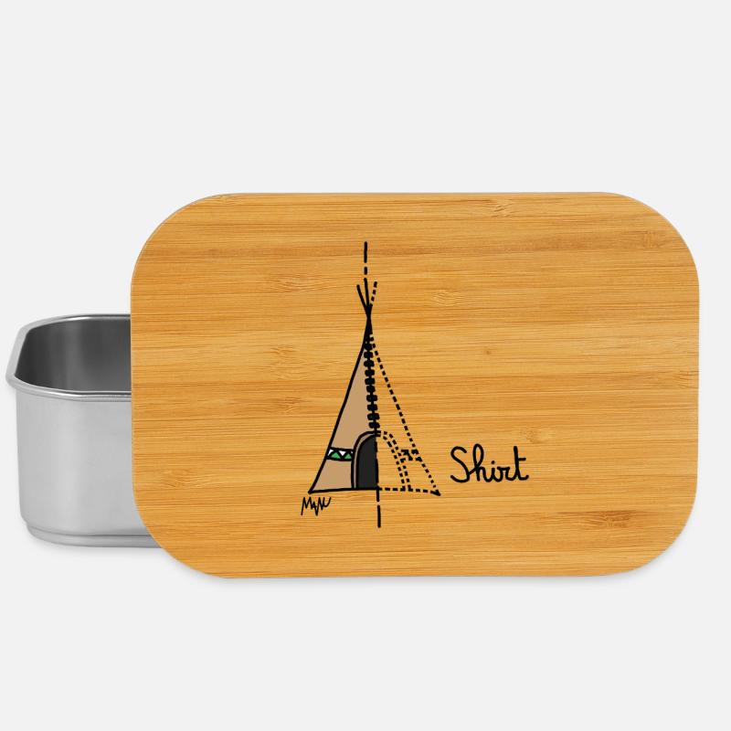 tipi shirt - Boîte à goûter - argent