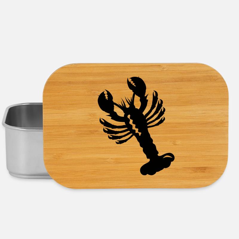 Hummer - Lunch Box - Silber