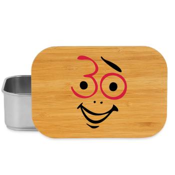 Juhu 30 years! - Lunch Box - silver - Front