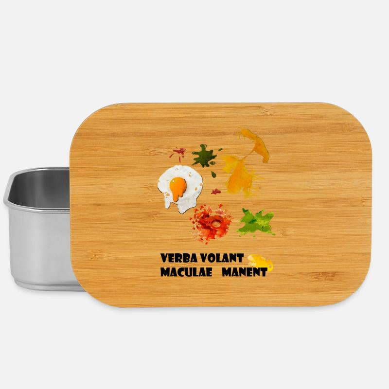 Flecken - Lunch Box - Silber