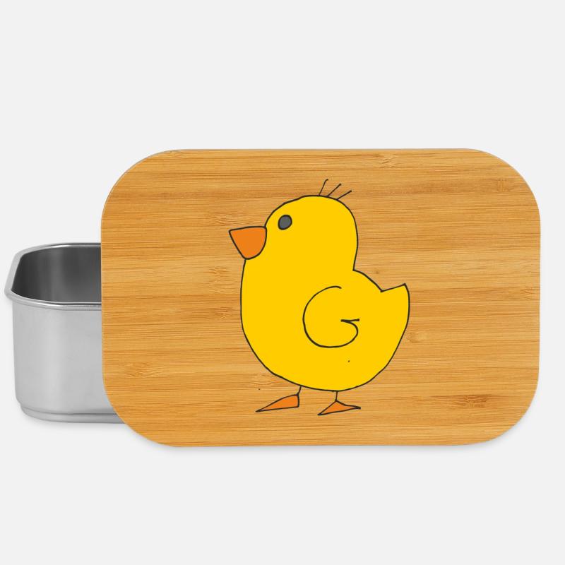 chick - Lunch Box - silver