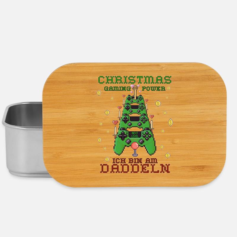 Weihnachten Gaming - Lunch Box - Silber