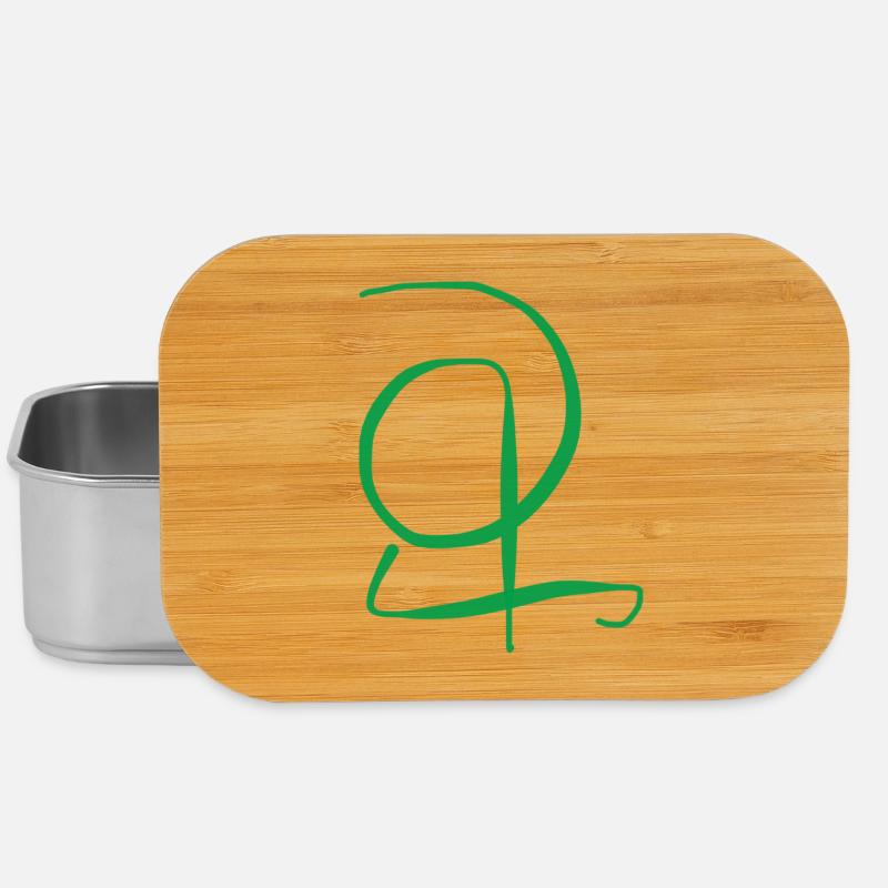 Gift idea for calligraphy lovers - Lunch Box - silver