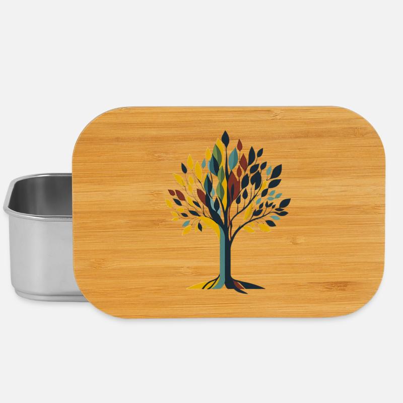 Baum - Lunch Box - Silber