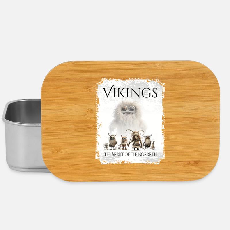 Do you like creatures from the far north? Take it! - Lunch Box - silver