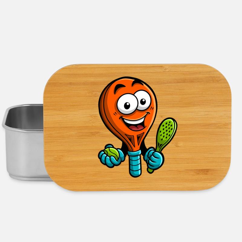 Joyeuse Lampe Padel Hero - Boîte à goûter - argent
