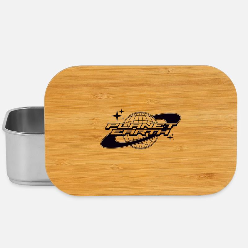 Planet Earth - Lunch Box - silver