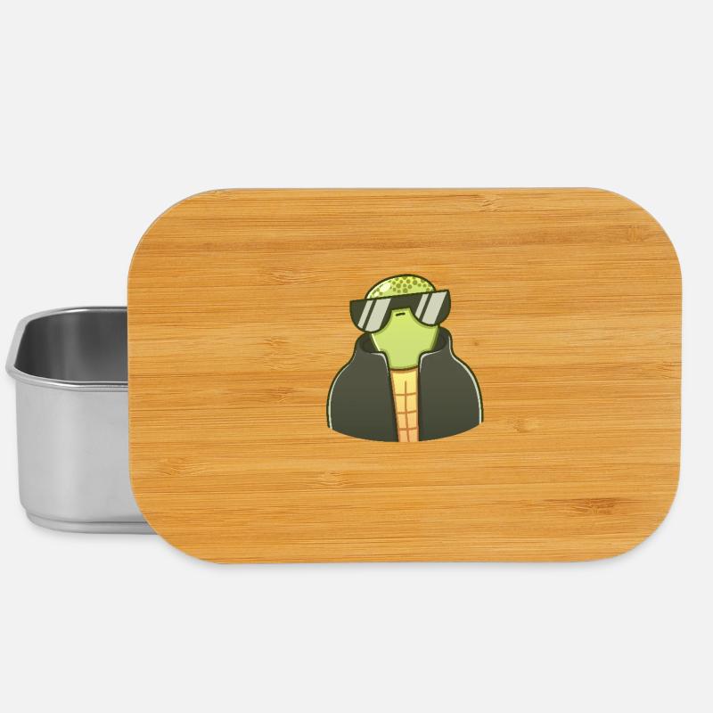 Calm Turtle - Lunch Box - silver