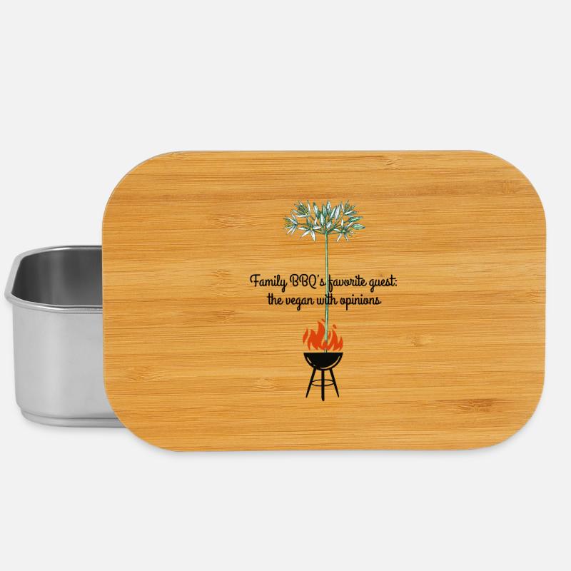 Grill Talk & Garten Sass - Lunch Box - Silber