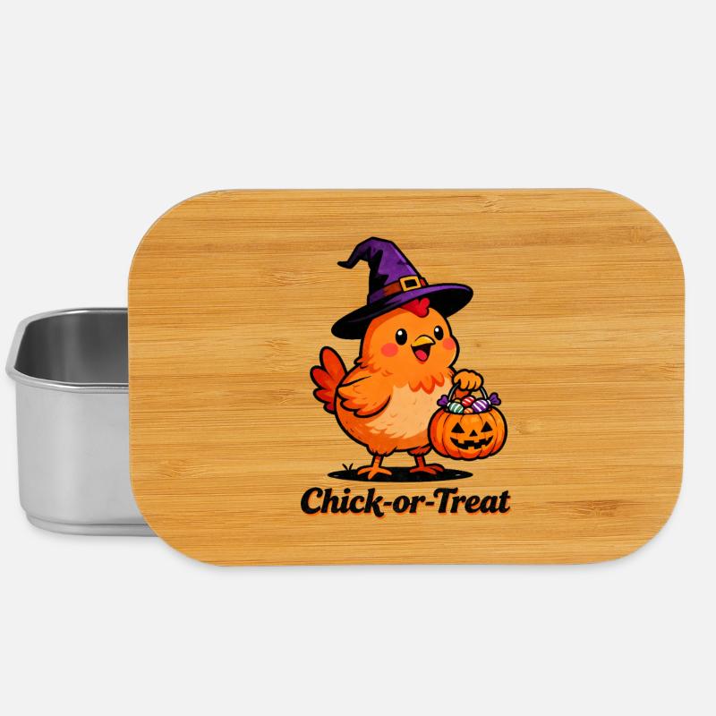 Chick-or-Treat - Lunch Box - silver