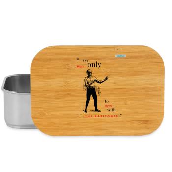 BARITONE PARODY Design 001 - Lunch Box - Silber - Vorne