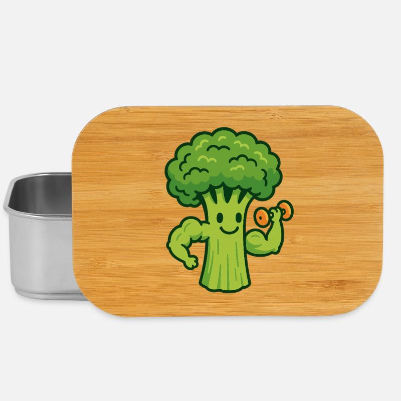 Gains de brocoli - Boîte à goûter - argent