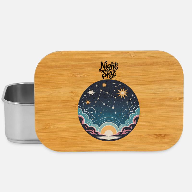 Nachthimmel - Lunch Box - Silber