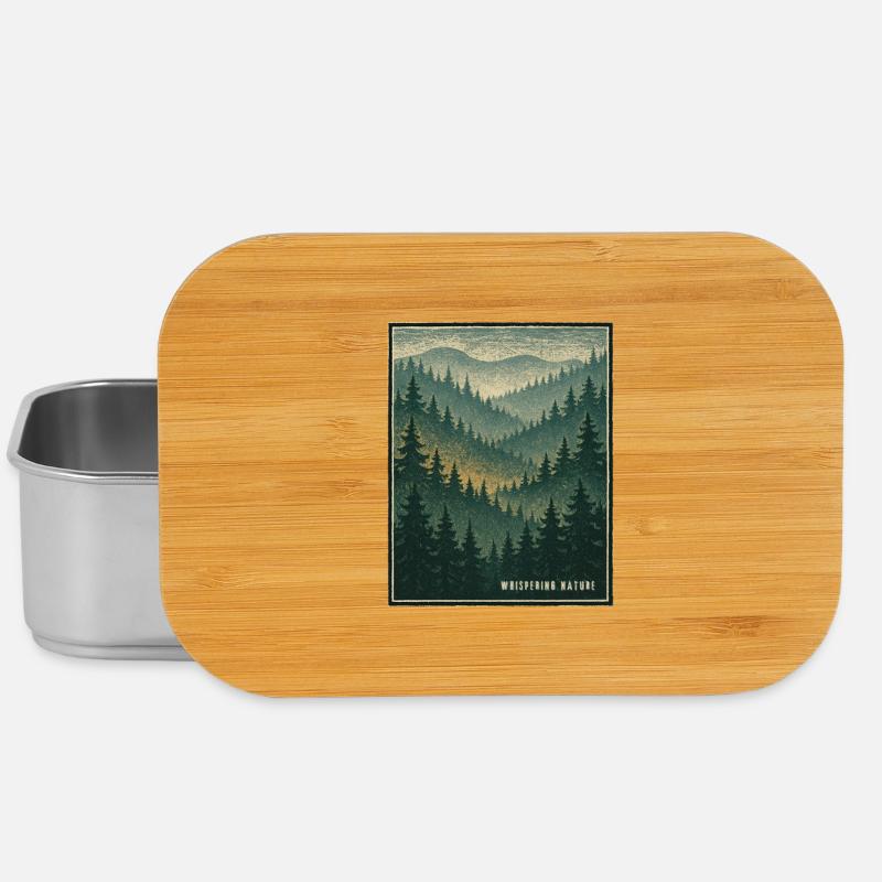 WHISPERING NATURE - Lunch Box - silver
