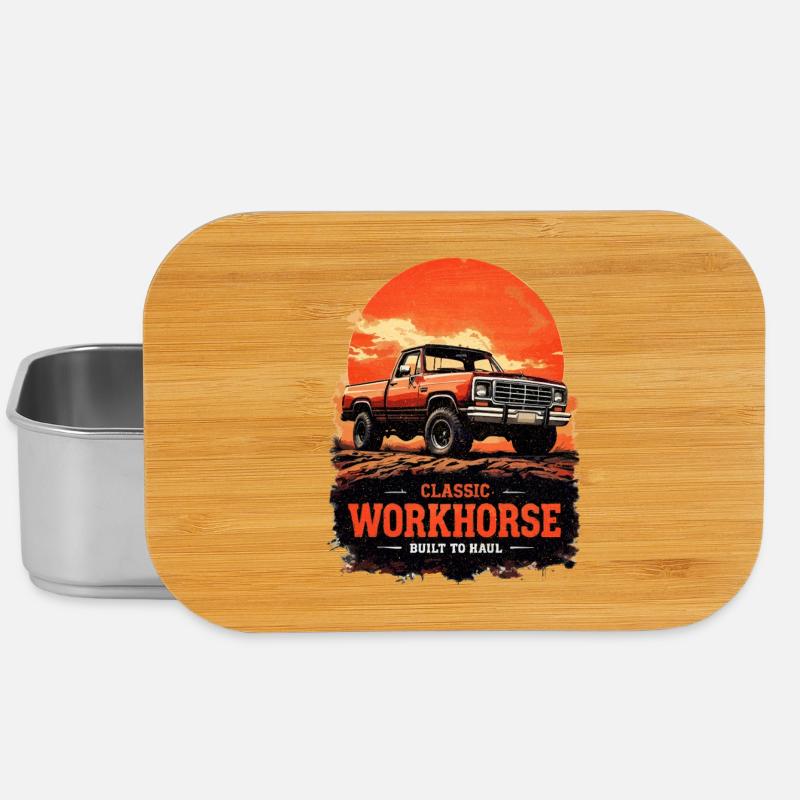 Camion classique de travail – Sunset Hauler - Boîte à goûter - argent