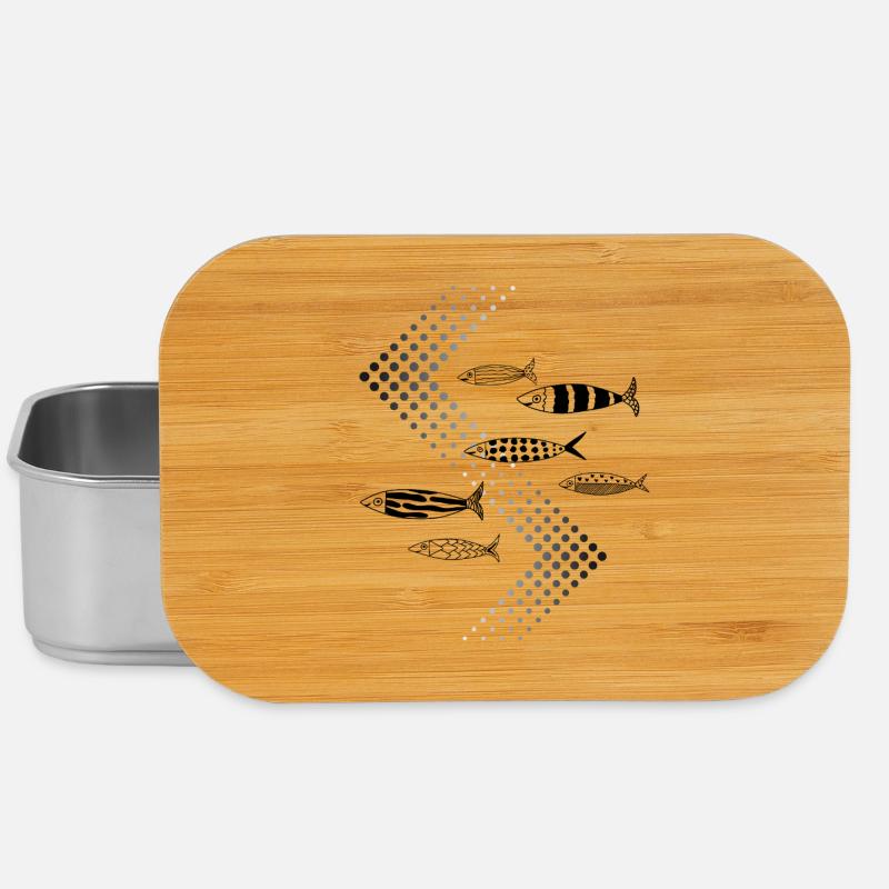 Fish traffic - Lunch Box - silver