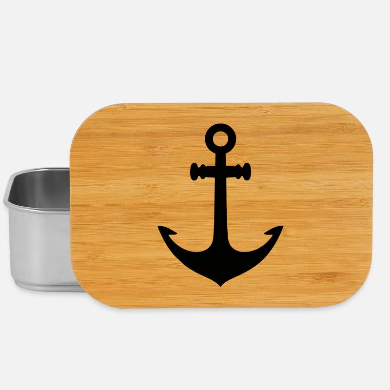 Anchor - Lunch Box - silver