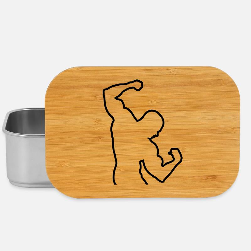 bodybuilding - Lunch Box - silver