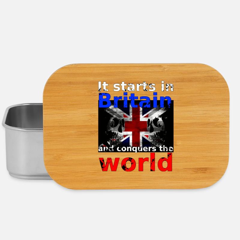 Britain - Lunch Box - silver