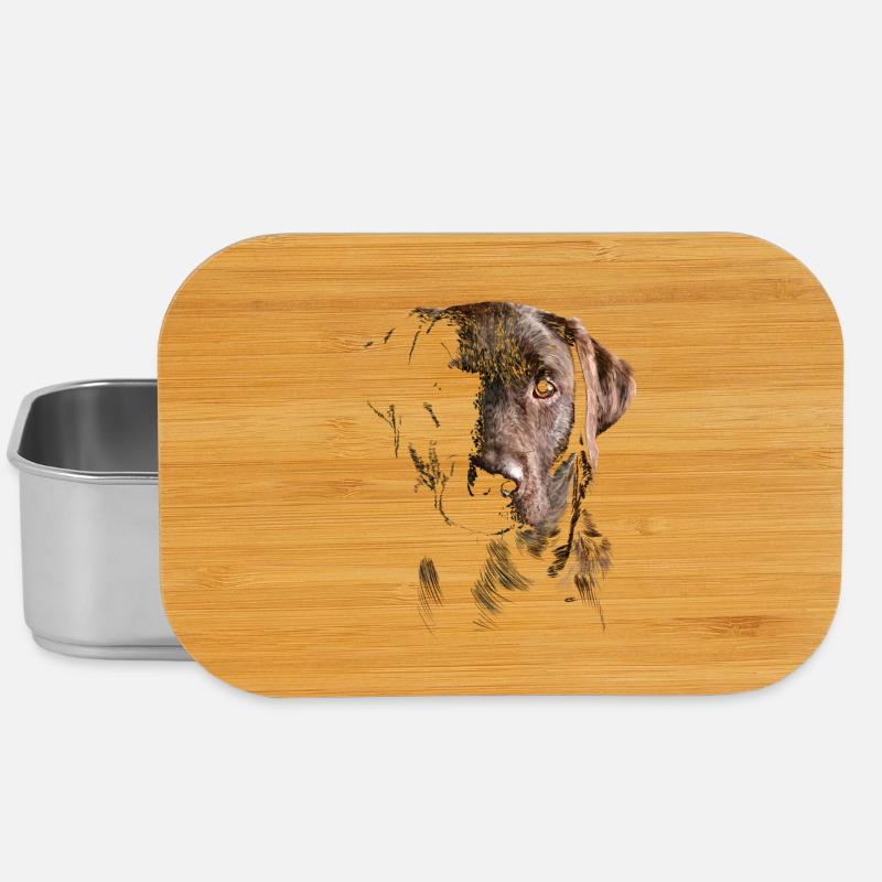 Labrador - Lunch Box - Silber
