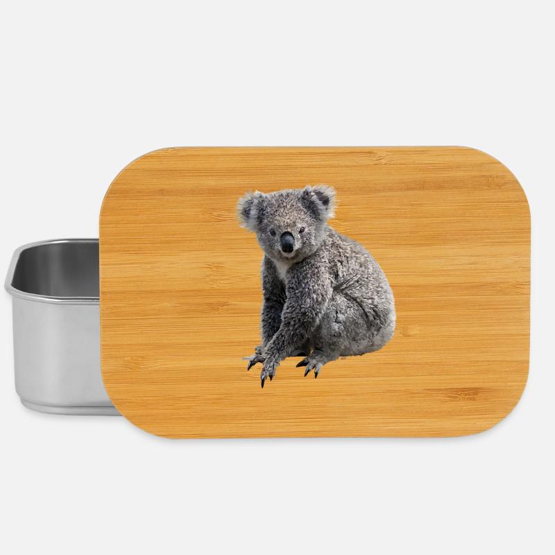 Koala - Lunch Box - Silber